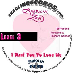 CD artwork from Valentine's Day card by Coyote.